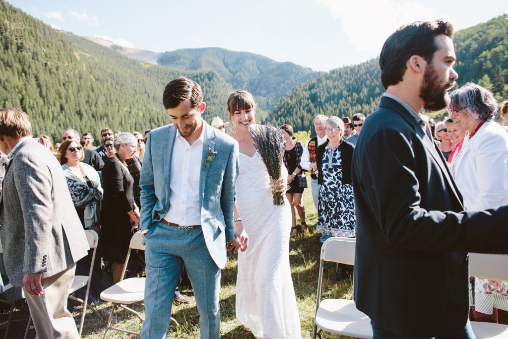 Tarn + Alex’s Intimate Crested Butte Wedding
