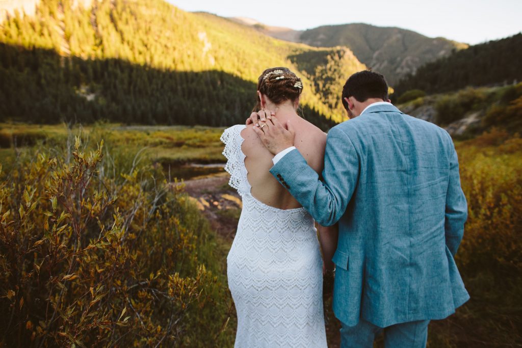 Tarn + Alex’s Intimate Crested Butte Wedding