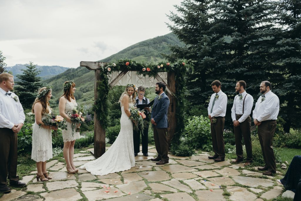 Nicole + Ryan's Boho Crested Butte Wedding