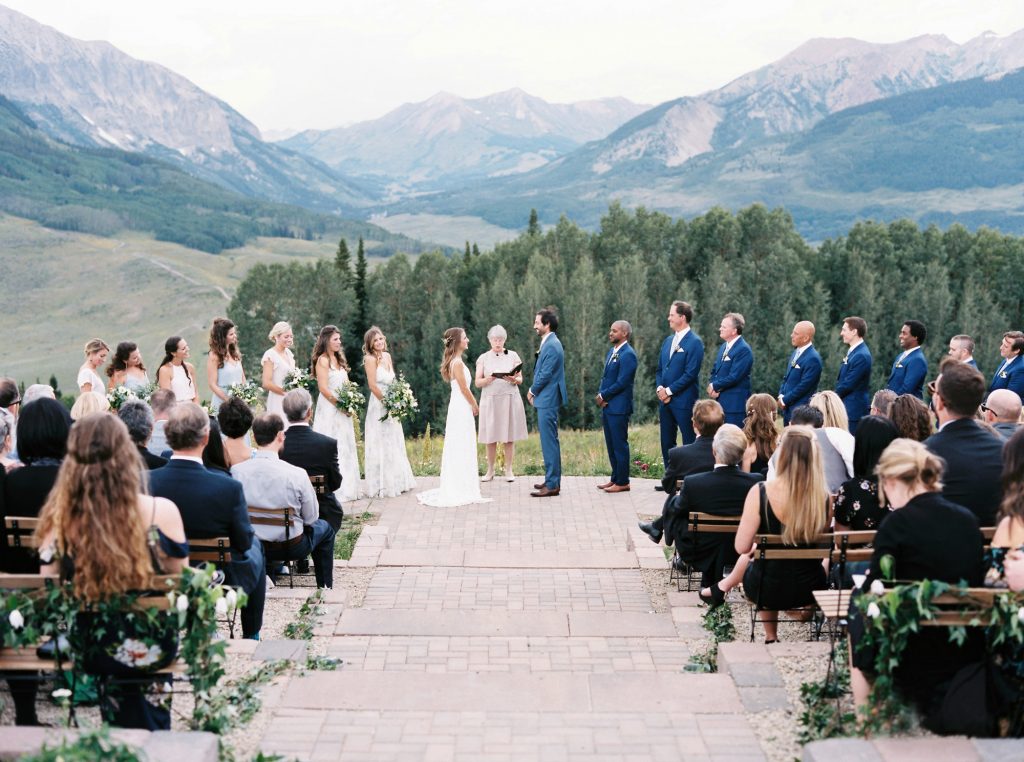 Melissa + Zach’s Mountain Top Wedding at Ten Peaks, Crested Butte Colorado