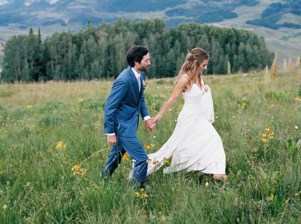 Melissa + Zach’s Mountain Top Wedding at Ten Peaks, Crested Butte Colorado