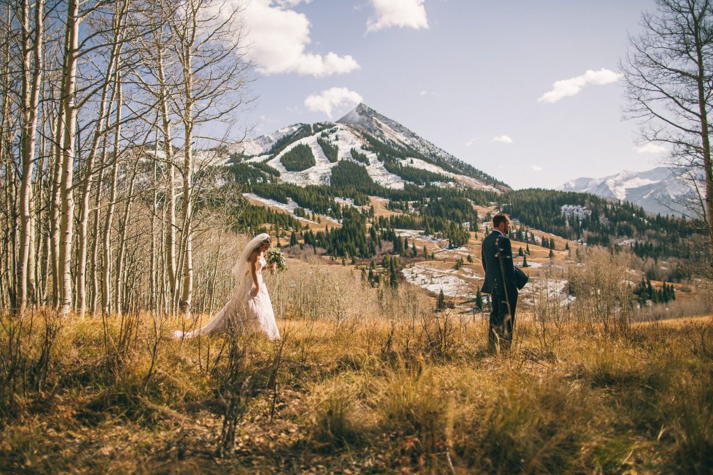 Crested Butte Wedding First Look