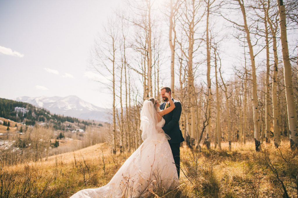 Jules + Jeff | Mountain-Top Fall Wedding | Ten Peaks, Crested Butte