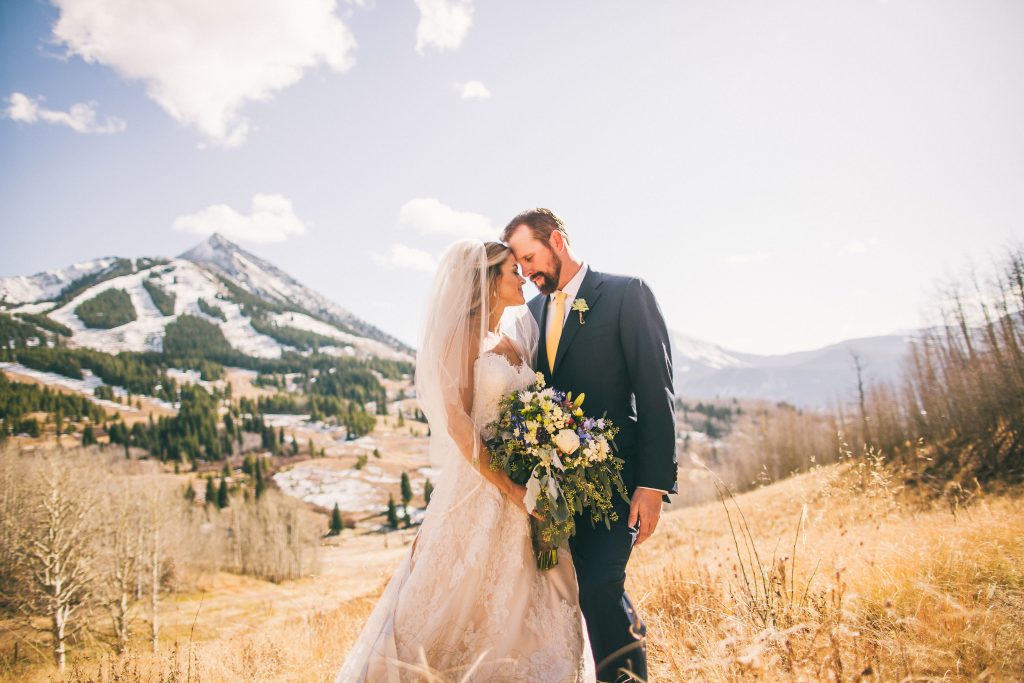 Jules + Jeff | Mountain-Top Fall Wedding | Ten Peaks, Crested Butte