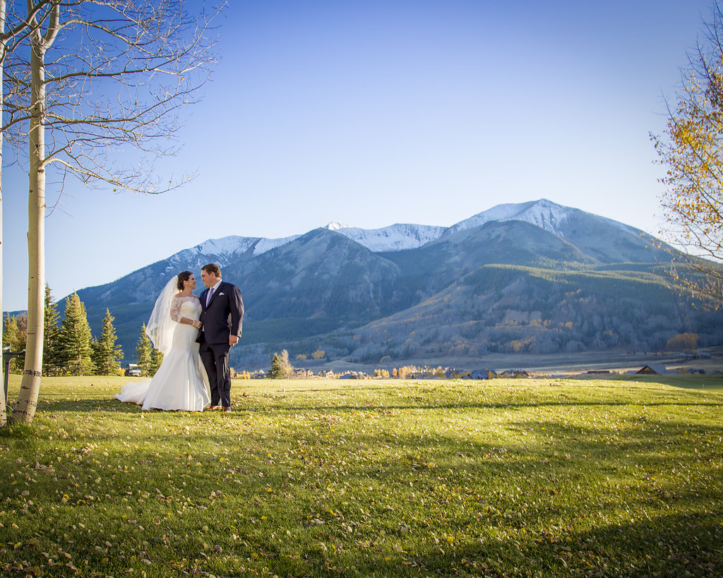 Club at Crested Butte Fall Wedding