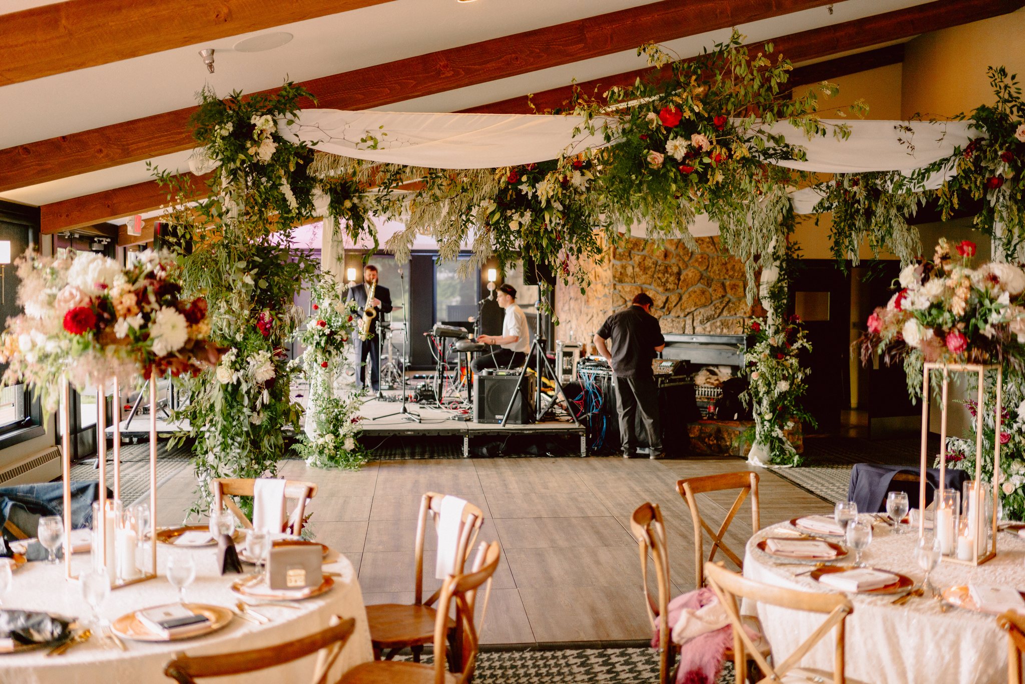 Wedding reception at Club at Crested Butte