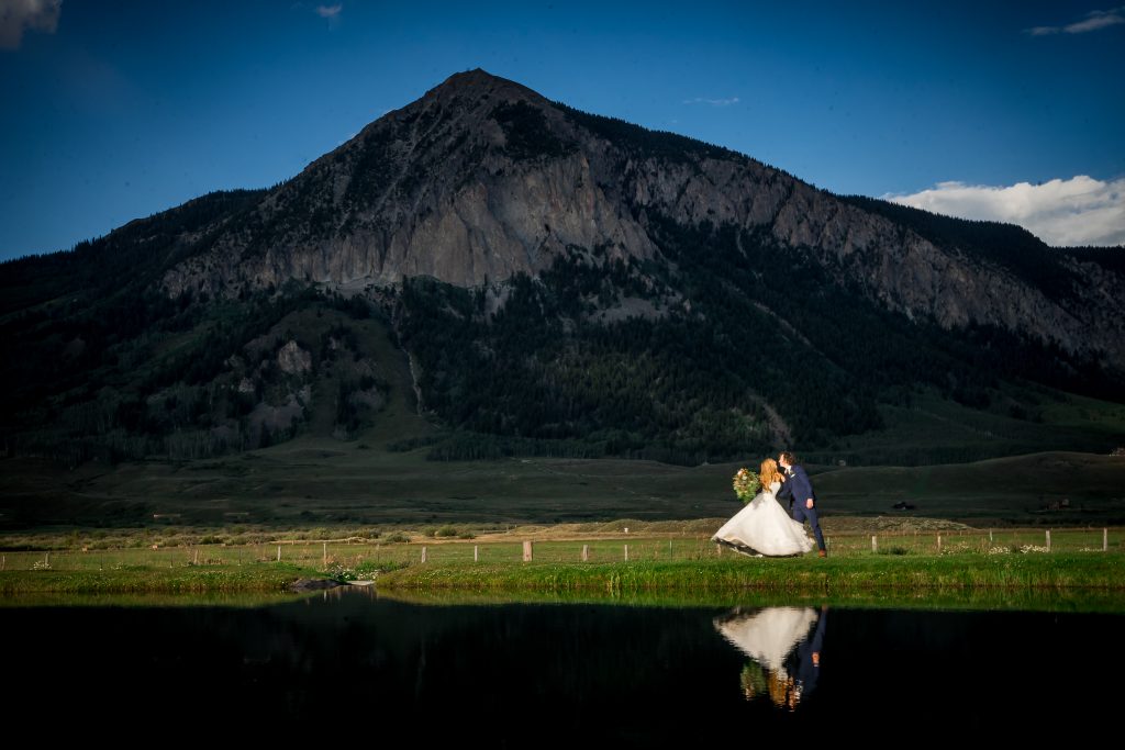 Crested Butte wedding photo 