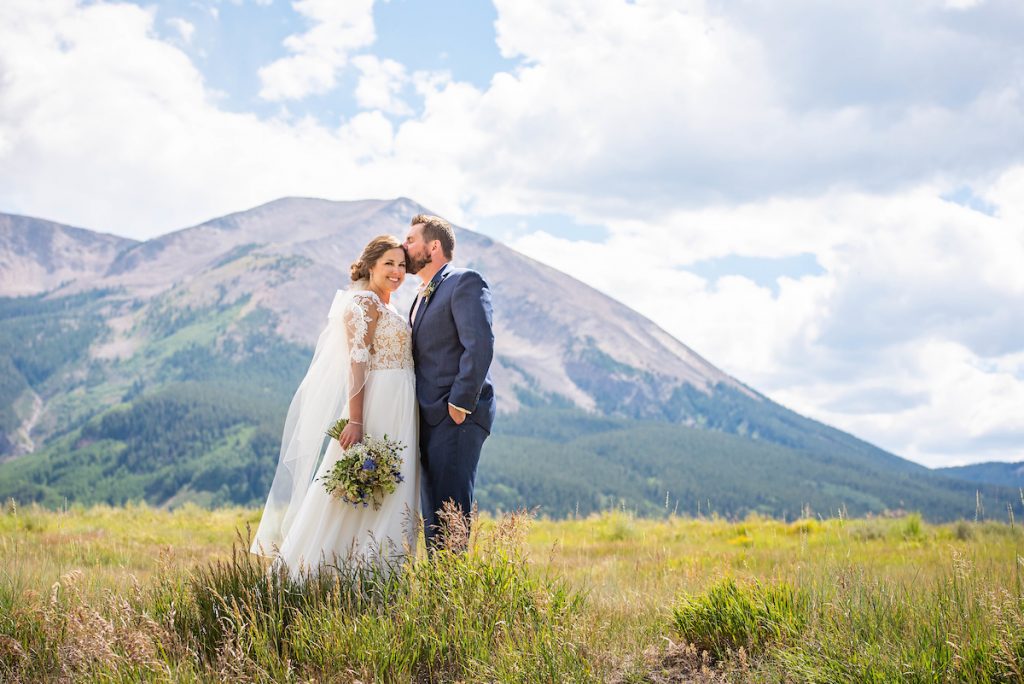 Crested Butte wedding couple
