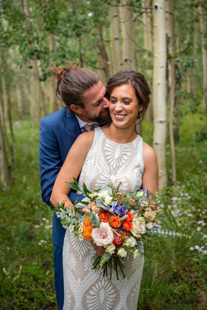 Lisa + Dan wedding in Crested Butte