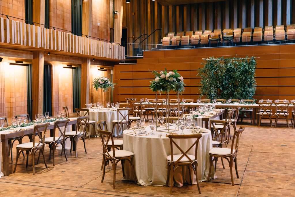 Wedding reception at Crested Butte Center for Arts